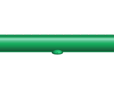Feingewinde (M15) | Artikelnr.: ITR2224 | Maße: 298 mm Breite 4 mm Raupendurchmesser