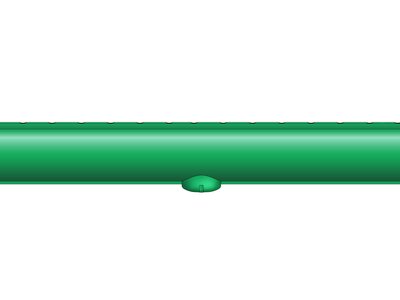 Feingewinde (M15) | Artikelnr.: ITR2224 | Maße: 298 mm Breite 4 mm Raupendurchmesser