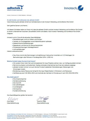 Fusion Innotech adhetek