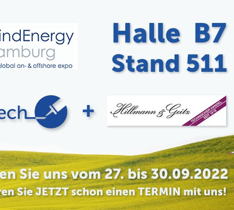 Hurra! Es ist wieder Messezeit! Innotech auf der Windenergy 2022