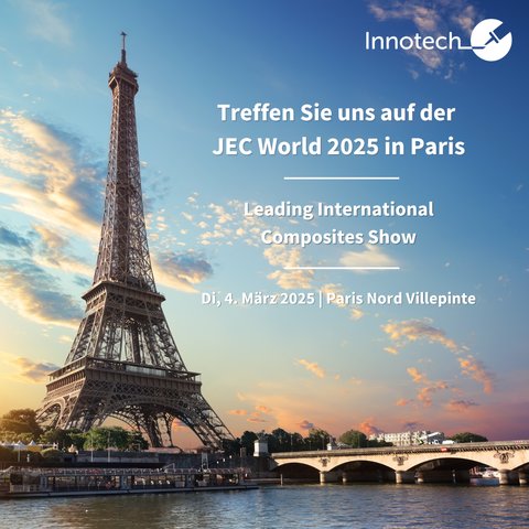 Meet us on 04 March 2025 at the JEC World in Paris!