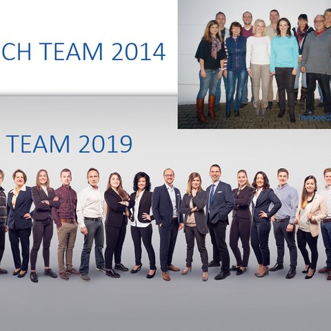 Innotech Entwicklung von 2014 zu Heute