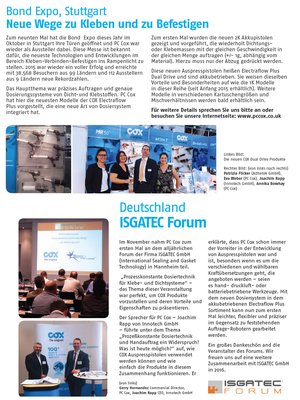 Innotech im COX Target Ausgabe 21 Winter 2015/16