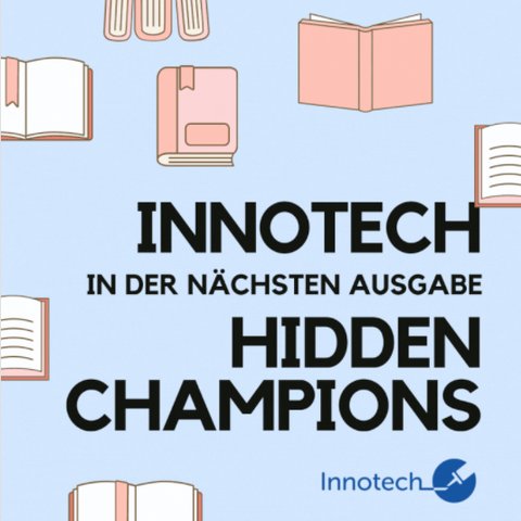 📖🚀 Innotech ist in der nächsten Ausgabe der Buchreihe "Hidden Champions"!