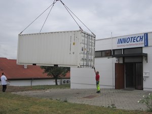 Innotech-rot Lagererweiterung Standort Malsch