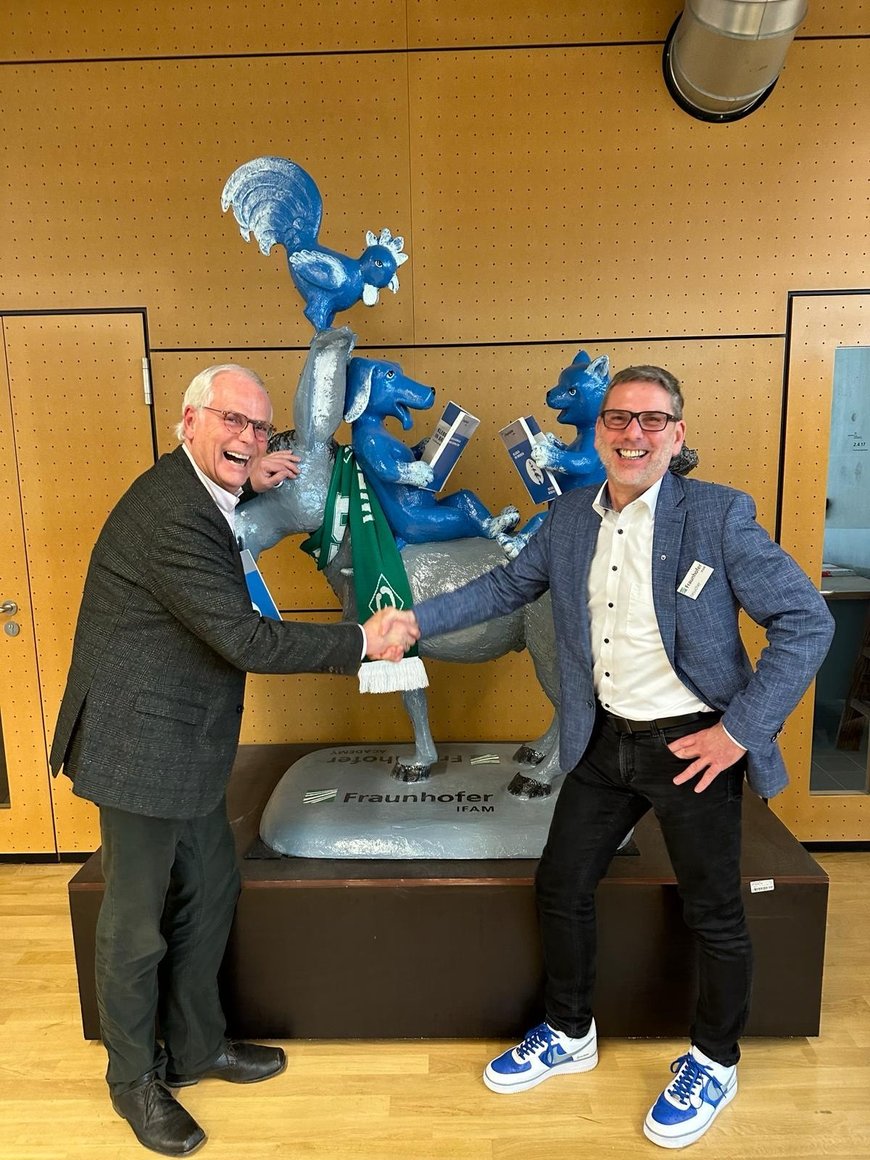 Joachim Rapp  CEO and Senator of the Senat of the Economy Europe together with Andreas Gross