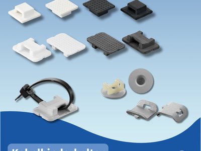 Cable tie holder Weld Mount