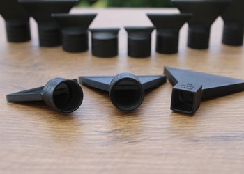 Cartridge nozzles with different connections