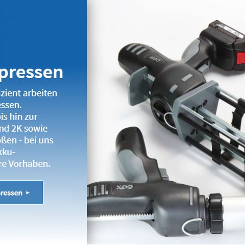 Kennen Sie die verschiedenen Konstruktionsarten von Akku-Kartuschenpressen? 📖