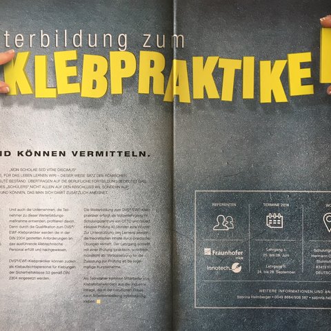 OttoProfil - Klebpraktiker was ist das? Innotech unterrichtet.
