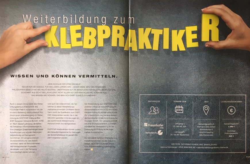 Klebpraktiker Kurse im OttoProfil
