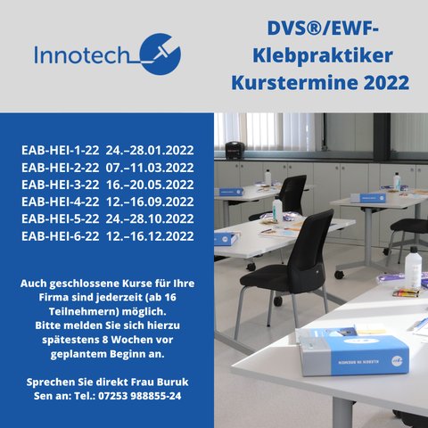 Die Klebkurse für 2021 sind komplett ausgebucht!