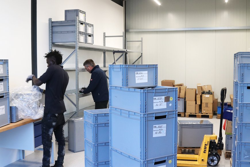 Lager neues Gebäude