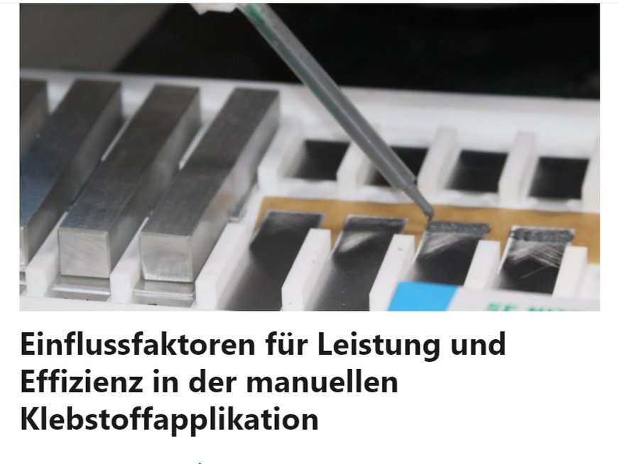 leistung und effizienz beim Kleben