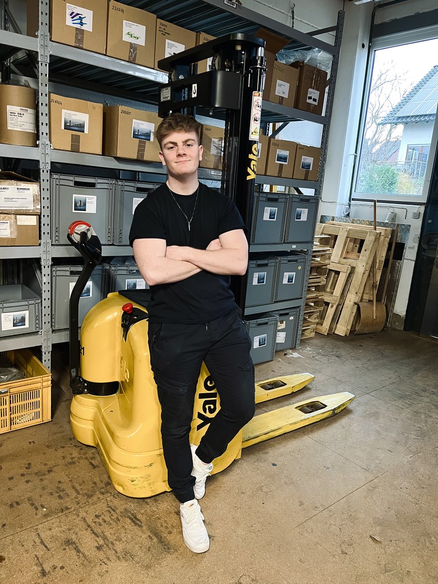 Leon Rausch Logistikmitarbeiter