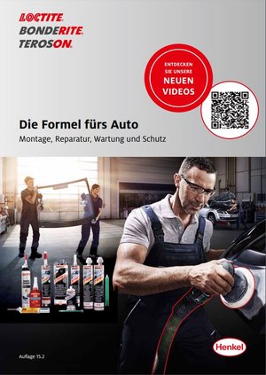 Loctite Katalog die Formel fürs Auto bei Innotech-Rot