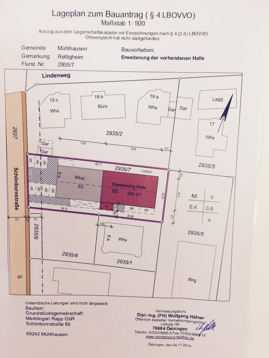 Neubau Halle Rettigheim Expose