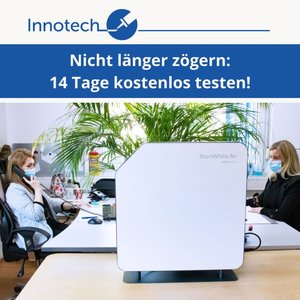 Nicht länger zögern: UVC-Luftentkeimung jetzt 14 Tage unverbindlich testen! 🦠