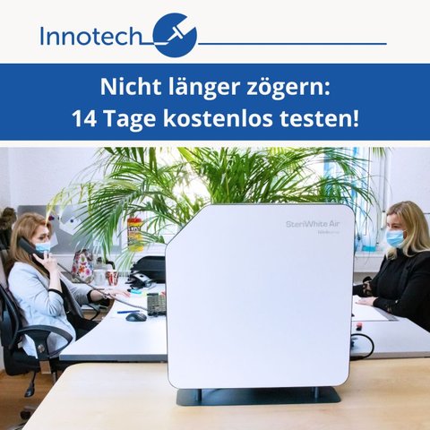 Nicht länger zögern: UVC-Luftentkeimung jetzt 14 Tage unverbindlich testen! 🦠