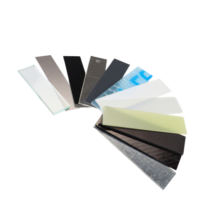 Normprüfkörper aus verschiedensten Materialien