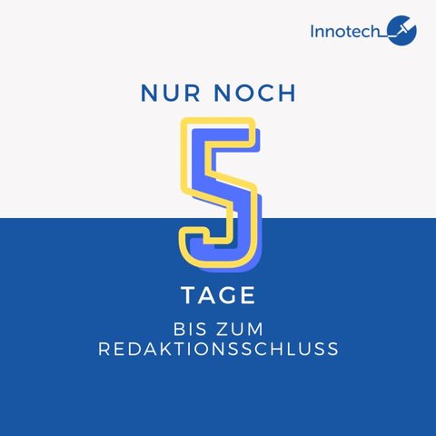Nur noch 5 Tage Zeit um einen eigenen Fachbeitrag in der 5. Auflage im Almanach zu veröffentlichen!