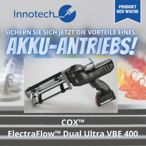 Optimieren Sie Ihren Klebeprozess mit Hilfe eines Akku-Antriebs!