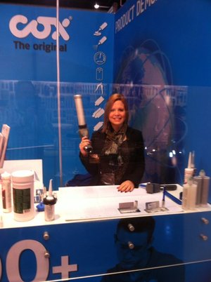 PC COX Messestand mit Kerstin Günther von Innotech