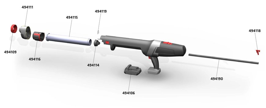 PowerCure spare parts 600