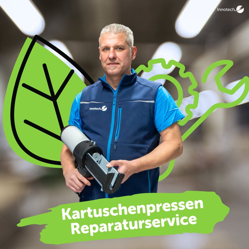 Kartuschenpressen Reparaturservice bei Innotech