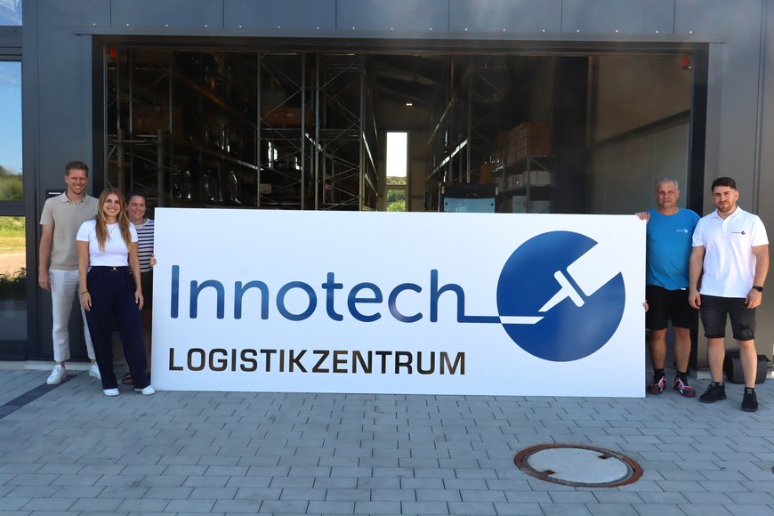 Das neue Logistikzentrum ist eröffnet.