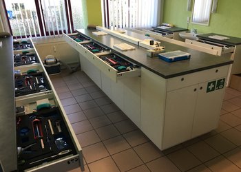 Schulungsraum Praktikum Klebpraktiker und Klebfachkraft