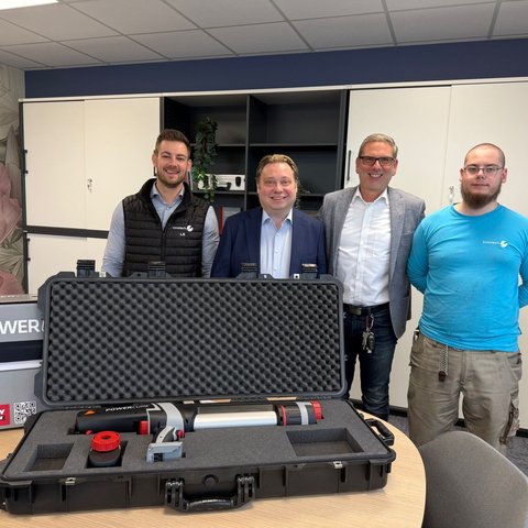 New at Innotech: The robust PowerCure Case for service, transport, and shipping