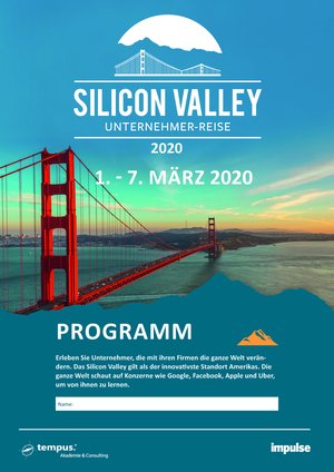 Silicon Valley Unternehmer Reise 2020