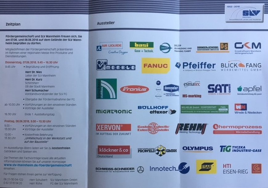 SLV Technologieschau 2018 mit Innotech-Rot