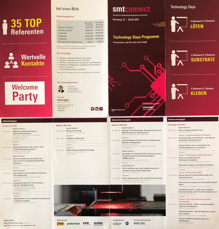 SMT-Connect Vorträge mit INNOTECH