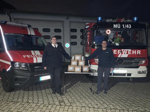 Spende an die freiwillige Feuerwehr Mühlhausen