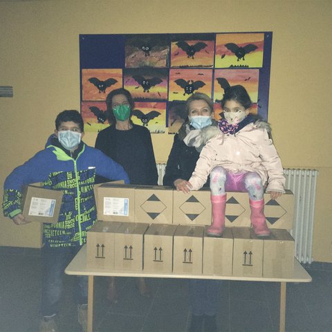 Spende an die Grundschule Bad Mingolsheim