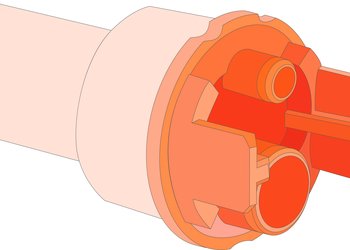 Sulzer F-System Statikmischeranschluss