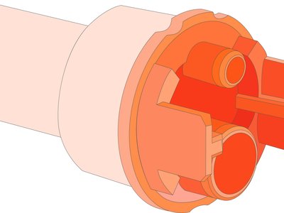 Sulzer F-System Statikmischeranschluss