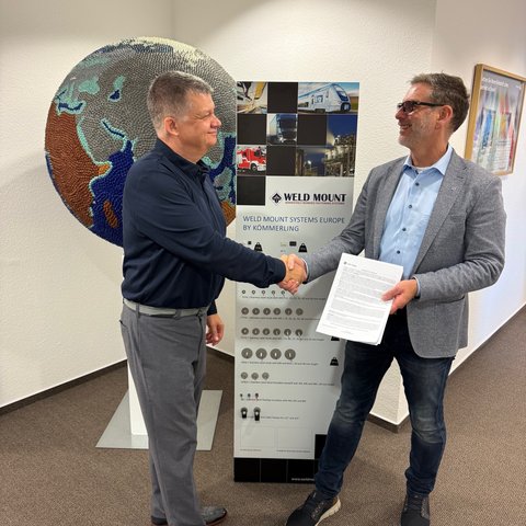 Innotech übernimmt exklusiven Vertrieb des Weld Mount Befestigungssystems von H.B. Fuller für Europa und den Mittleren Osten