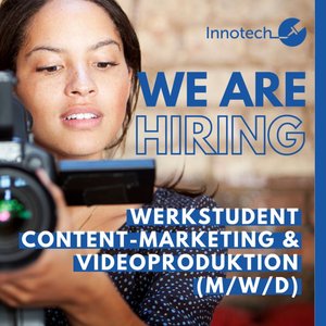 We´re hiring - Werkstudent Content-Marketing und Videoproduktion 🎥 (m/w/d)