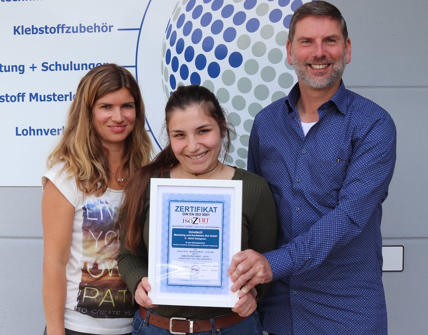 Zertifizierung DIN EN ISO 9001 Innotech